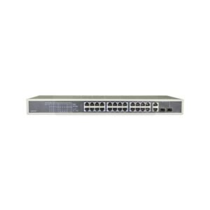 24 Port 10/100Base-TX with 24 port PoE Switch