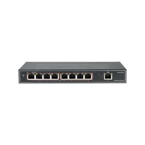 9 Port 10/100Base-TX with 8 Port PoE Switch