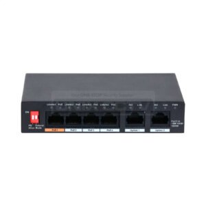EYEMAX 6 Port Gigabit Switch, 1 PoE+ and 3 PoE Ports