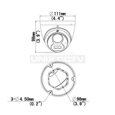 Prime 2MP Starlight 4-In-1 Coax Turret Camera