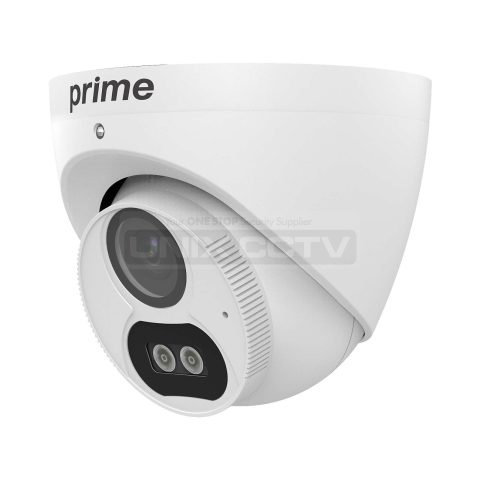 Prime 5MP Night Color 4-In-1 Coax Turret Camera, Fixed Lens