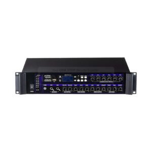 PrimeSound Public Address Audio Amplifier 200W, 6 Zones