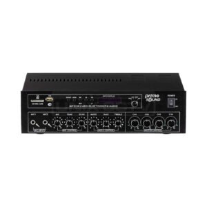PrimeSound Public Address Audio Amplifier 320W, 4 Zones