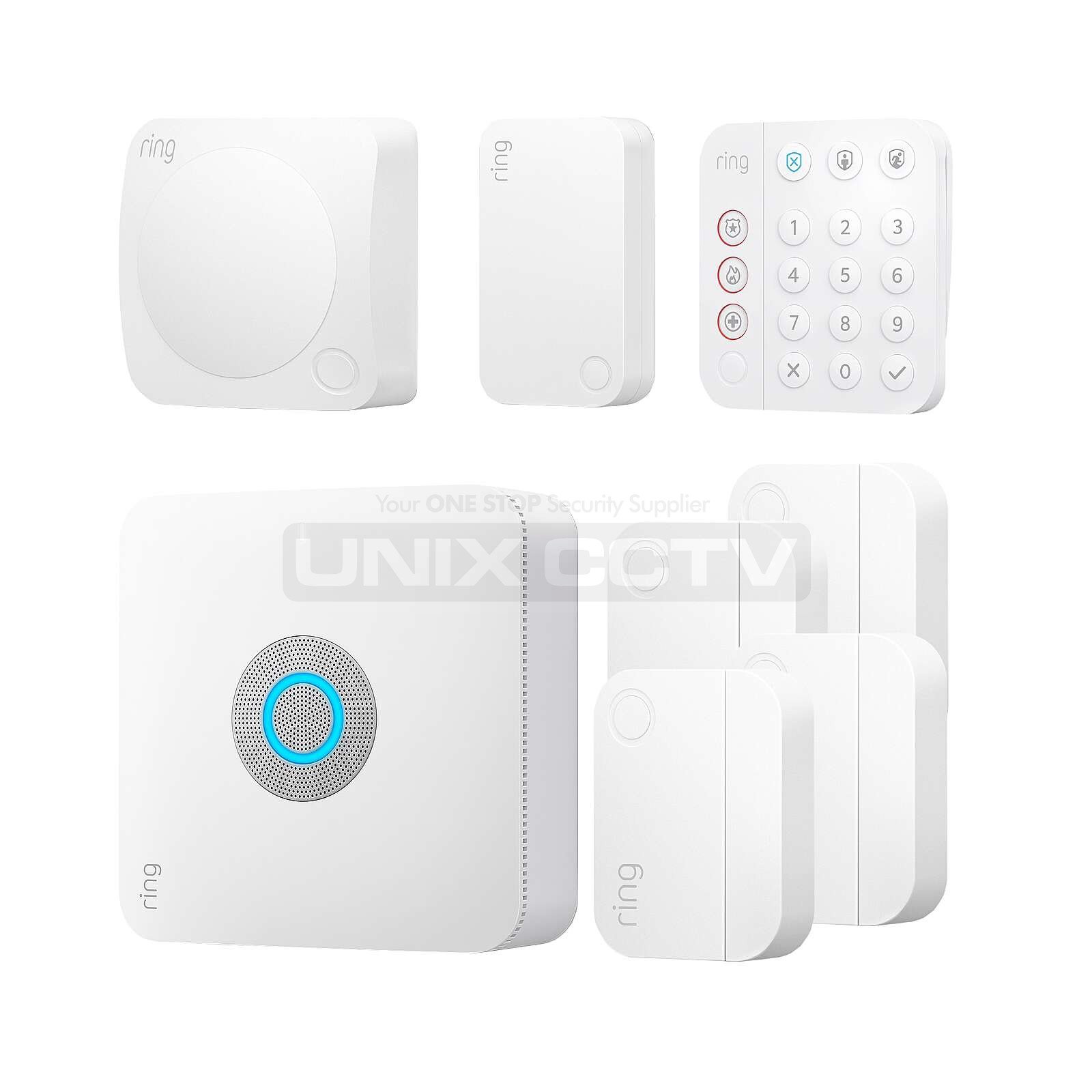Ring® Alarm Pro Security Kit, 8-Piece with built-in eero Wi-Fi6 Router