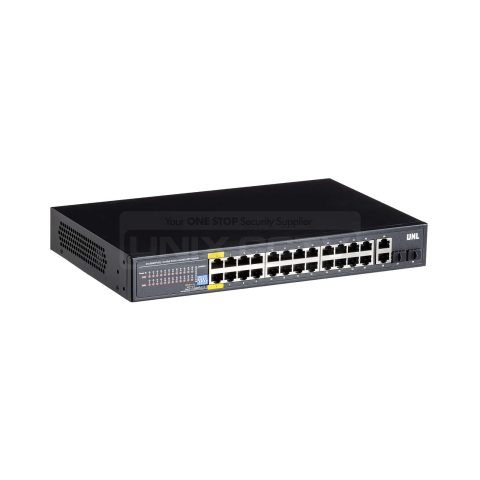 UNL 28 Port Gigabit PoE Switch, AI Functions