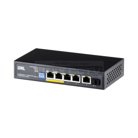 UNL 6 Port Gigabit PoE Switch, AI Functions